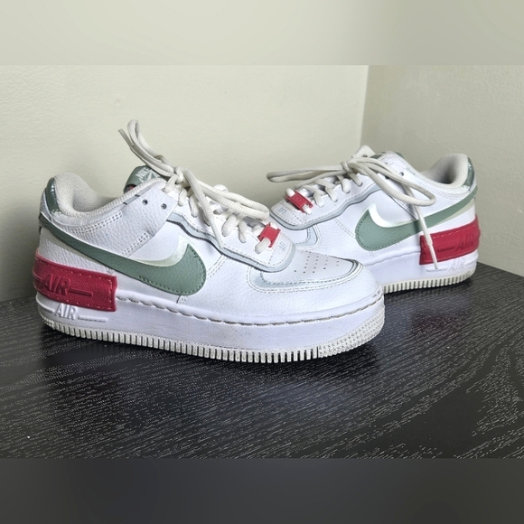 Women's Nike Air Force One Shadow Seafoam, Size 6 - Picture 1 of 5